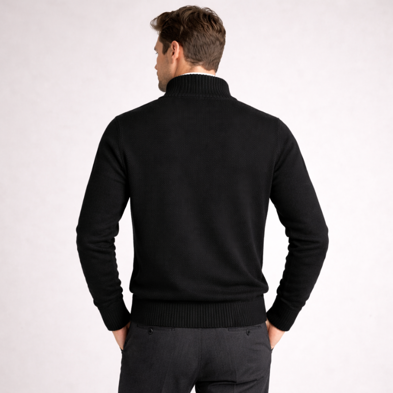 Steward Zipper Cardigan