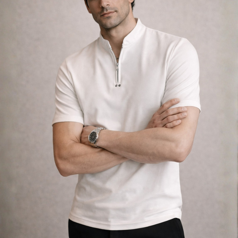 Noah Stand Collar T-Shirt