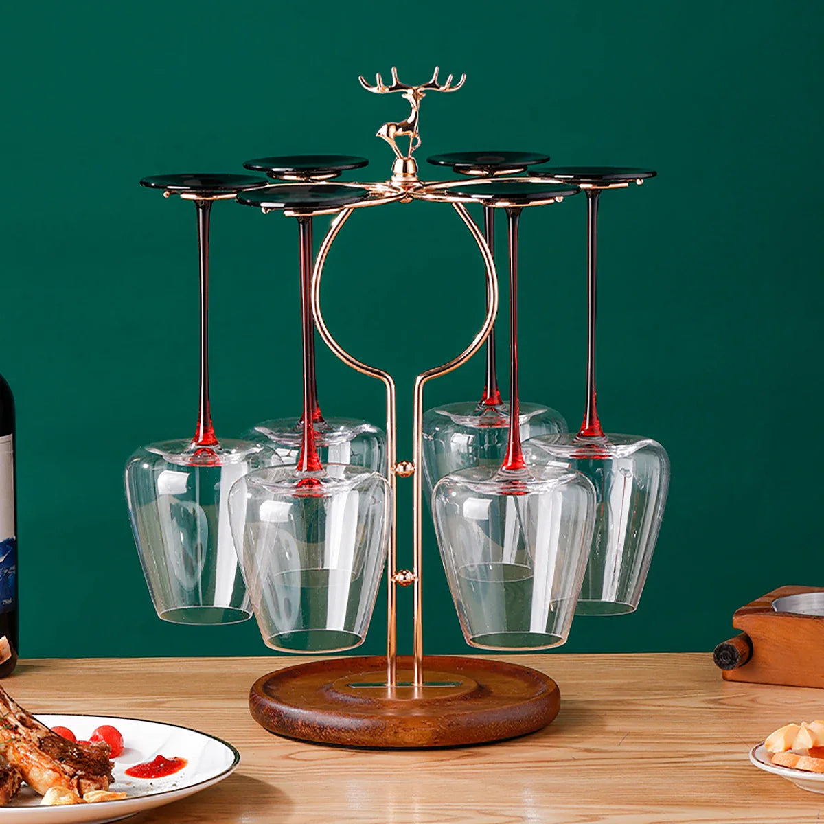 Burgundy Wine glass