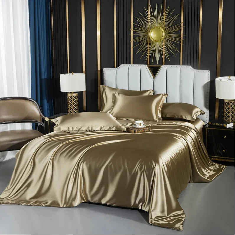 Lotus Silk Bedding Set