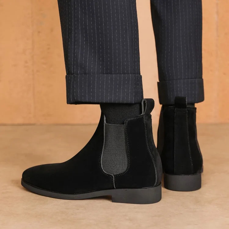 Deerskin Chelsea Boots