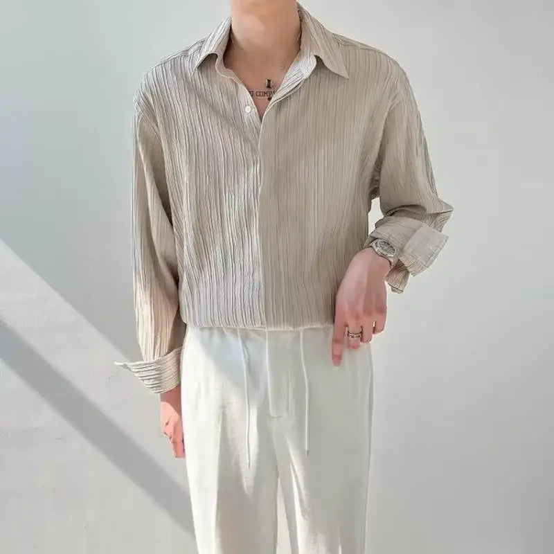 Vito Textured Button-up
