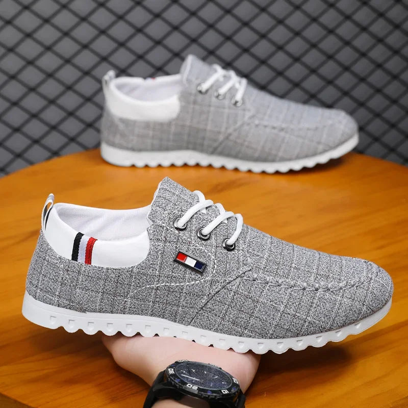 Quinton Plaid Oxfords