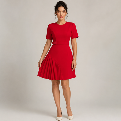 Merelin Pleated Dress