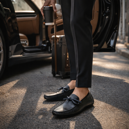 Gregory Leather Golf Moccasins