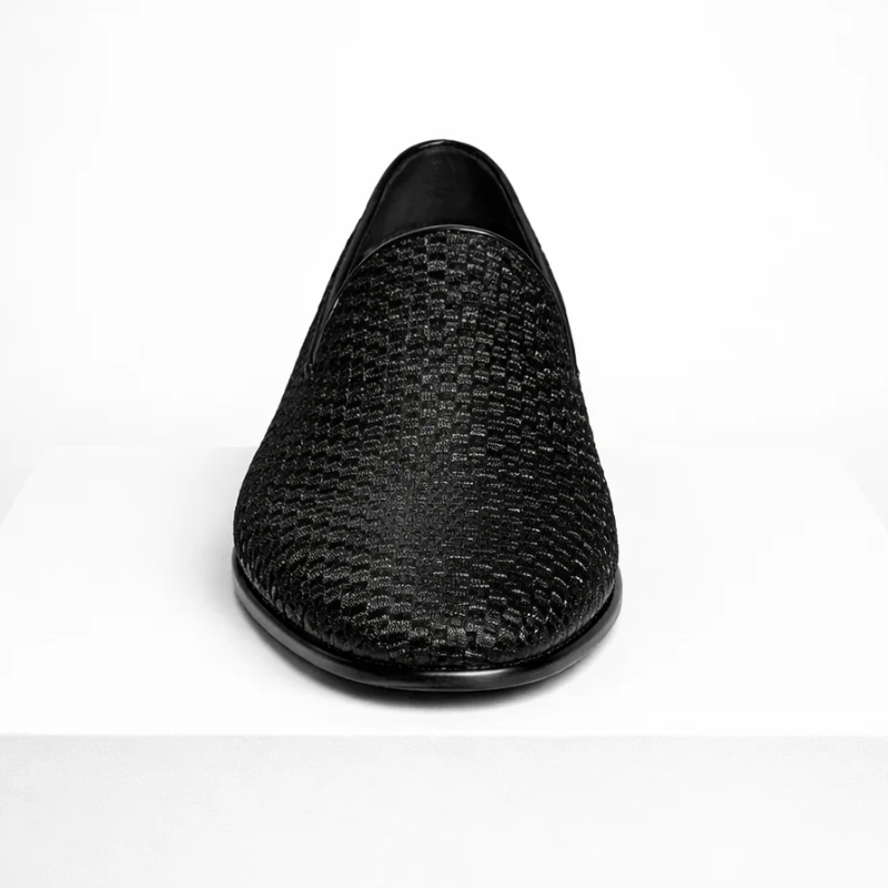 Benedict Velvet Flat Shoes