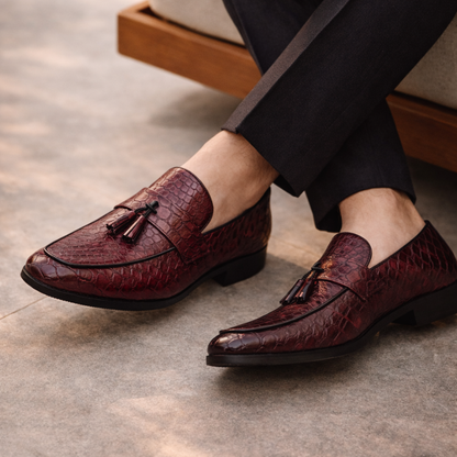 Tino Croc Loafers
