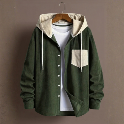 Tommy Corduroy Hooded Jacket