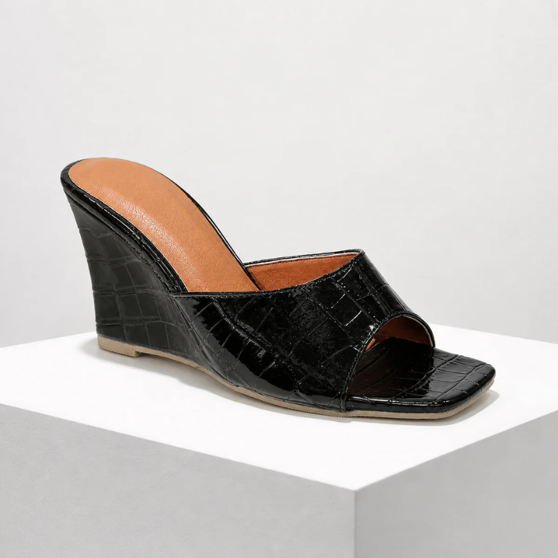 Christina Wedge Sandals