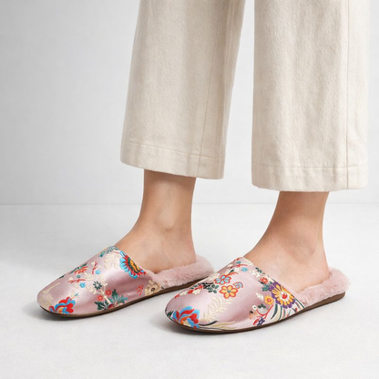 Liangshi Floral Slippers