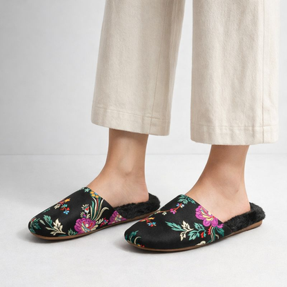 Liangshi Floral Slippers