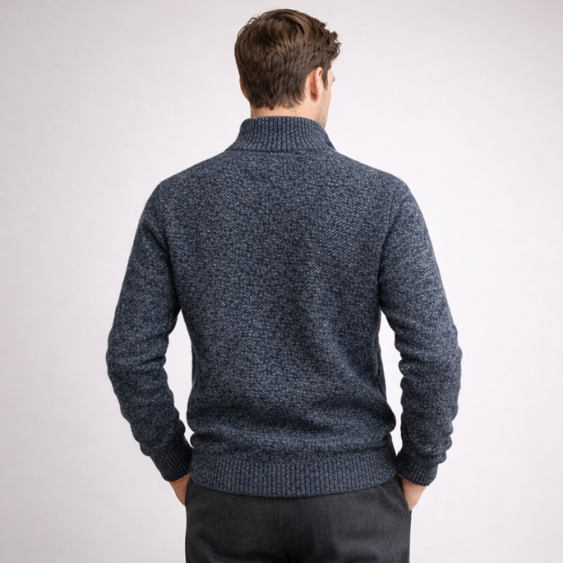 Steward Zipper Cardigan