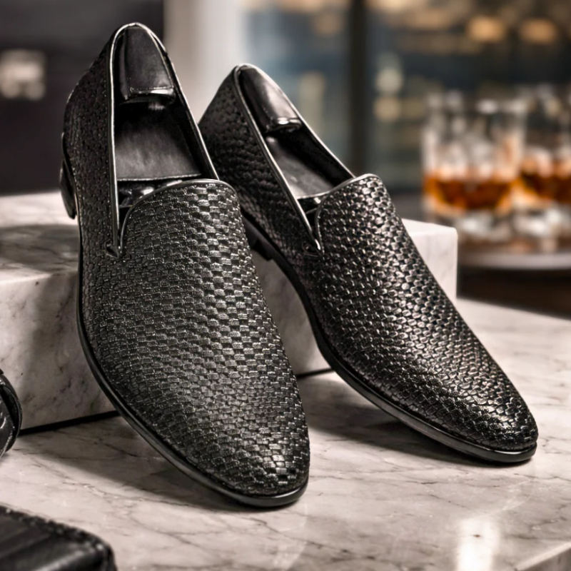 Benedict Velvet Flat Shoes