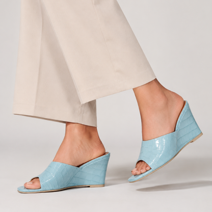 Christina Wedge Sandals