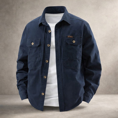 Angus Double-Pocket Utility Overshirt