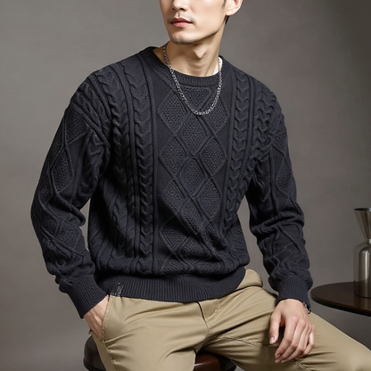 Jasper Twist Knit Sweater