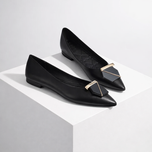 Cynthia Point Toe Flat Shoes