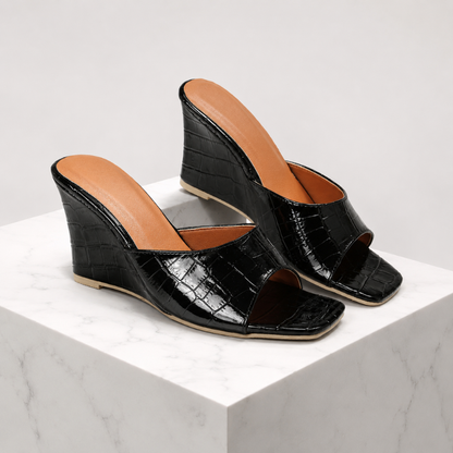 Christina Wedge Sandals