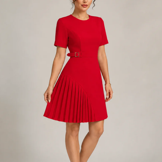 Merelin Pleated Dress