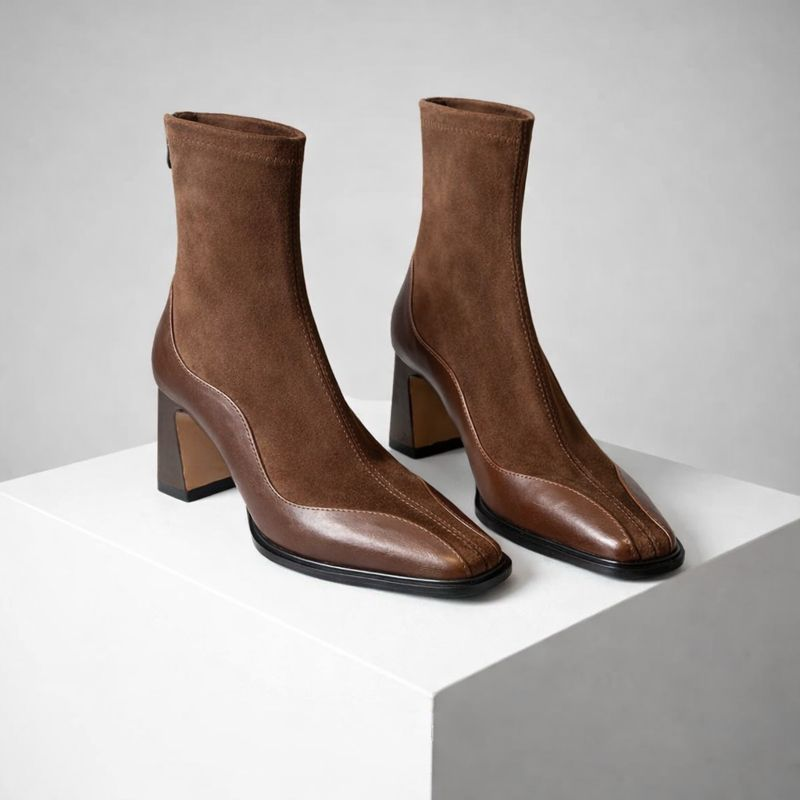 Taylor Square Toe Ankle Boots