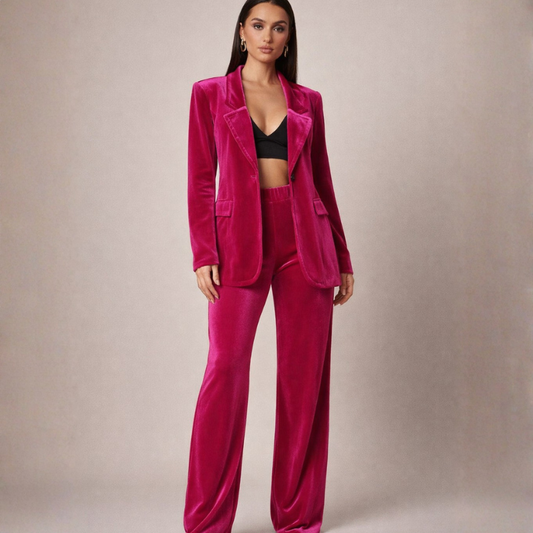 Valerie Velvet 2 Piece Set