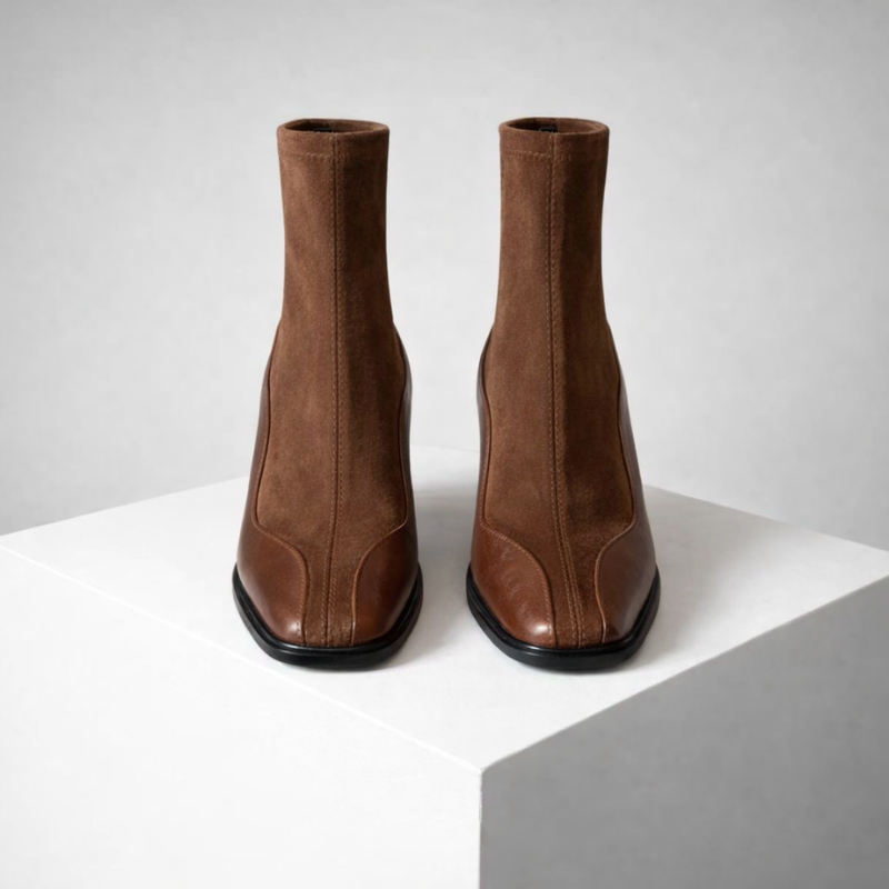 Taylor Square Toe Ankle Boots
