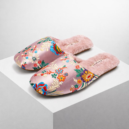 Liangshi Floral Slippers