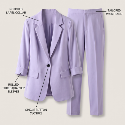 Isla Blazer & Trouser Set