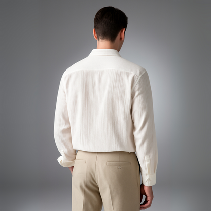 Vito Textured Button-up