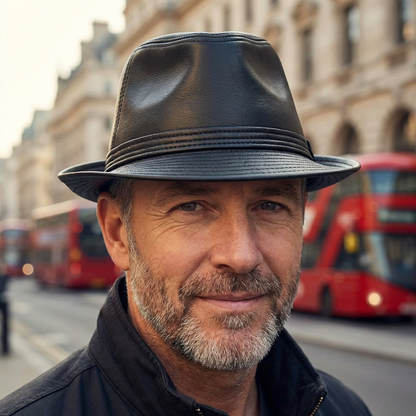 The Darling Leather Hat
