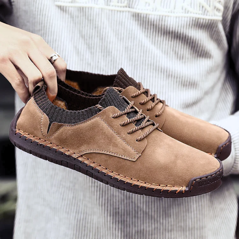 Jonathan Suede Flats