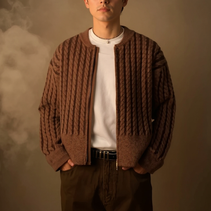 Orlando Zip Cardigan