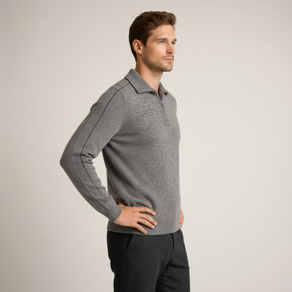 Jack Vanderbilt Polo Sweater