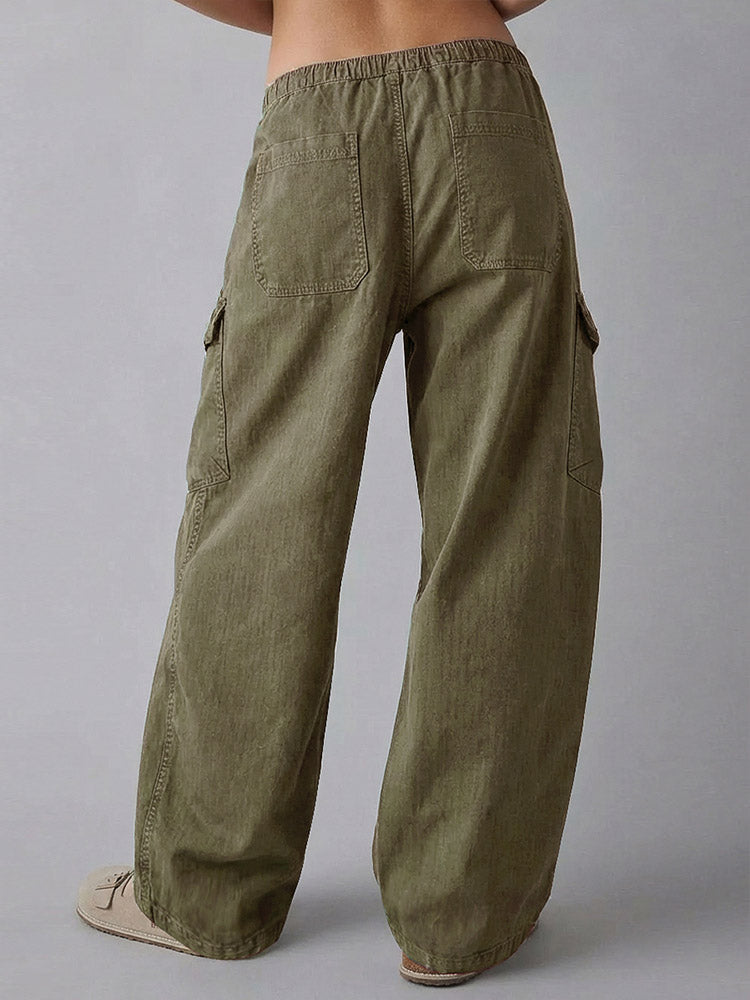 Annie Baggy Utility Barrel Pants