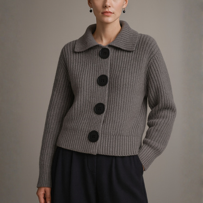 Coraline Button Up Knit Cardigan