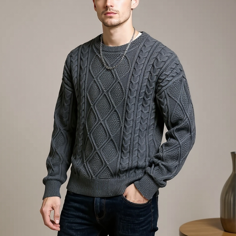 Jasper Twist Knit Sweater