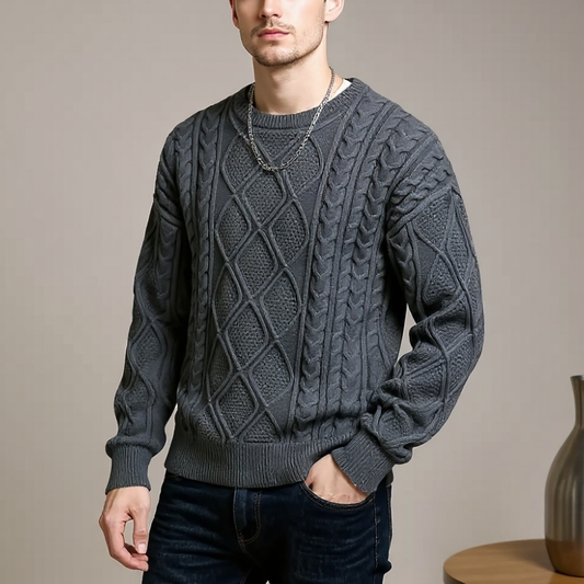 Jasper Twist Knit Sweater