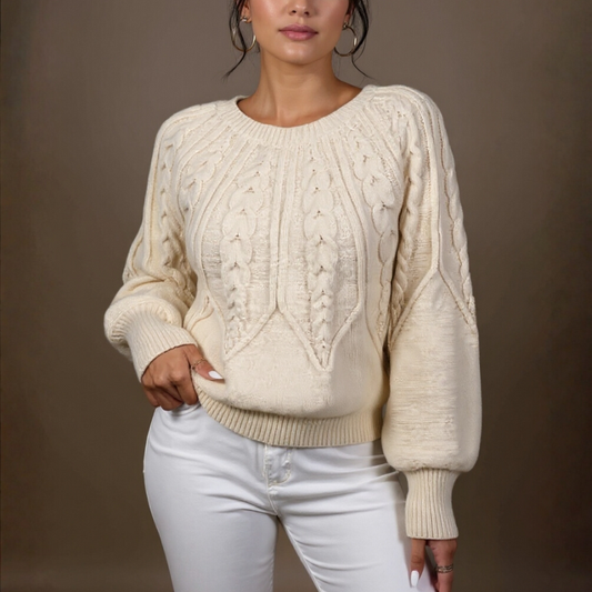 Rebecca Lantern Sleeve Sweater