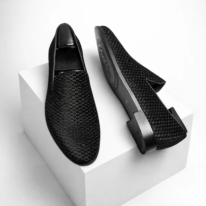 Benedict Velvet Flat Shoes