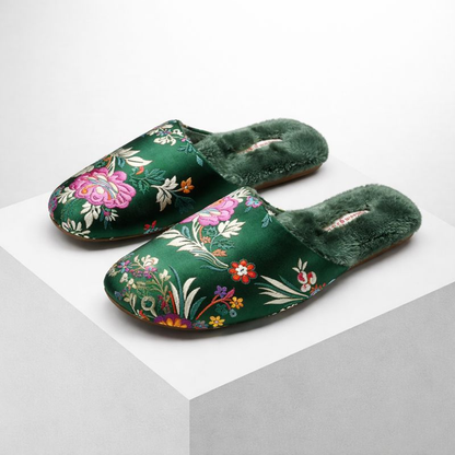Liangshi Floral Slippers