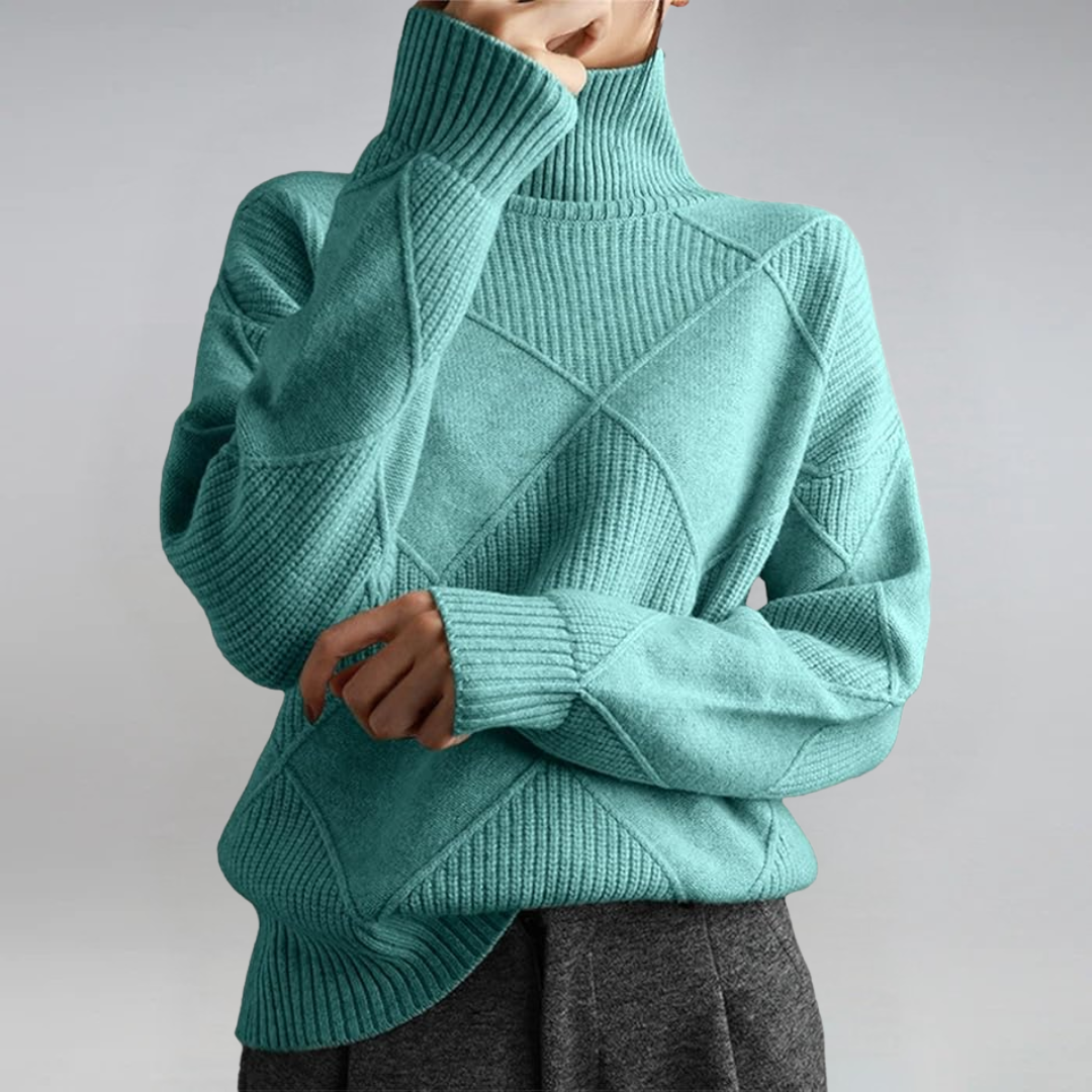 Elowen Luxe Turtleneck Sweater