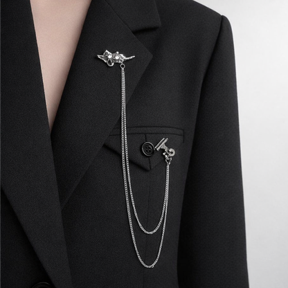 Shine Chain Lapel Pins