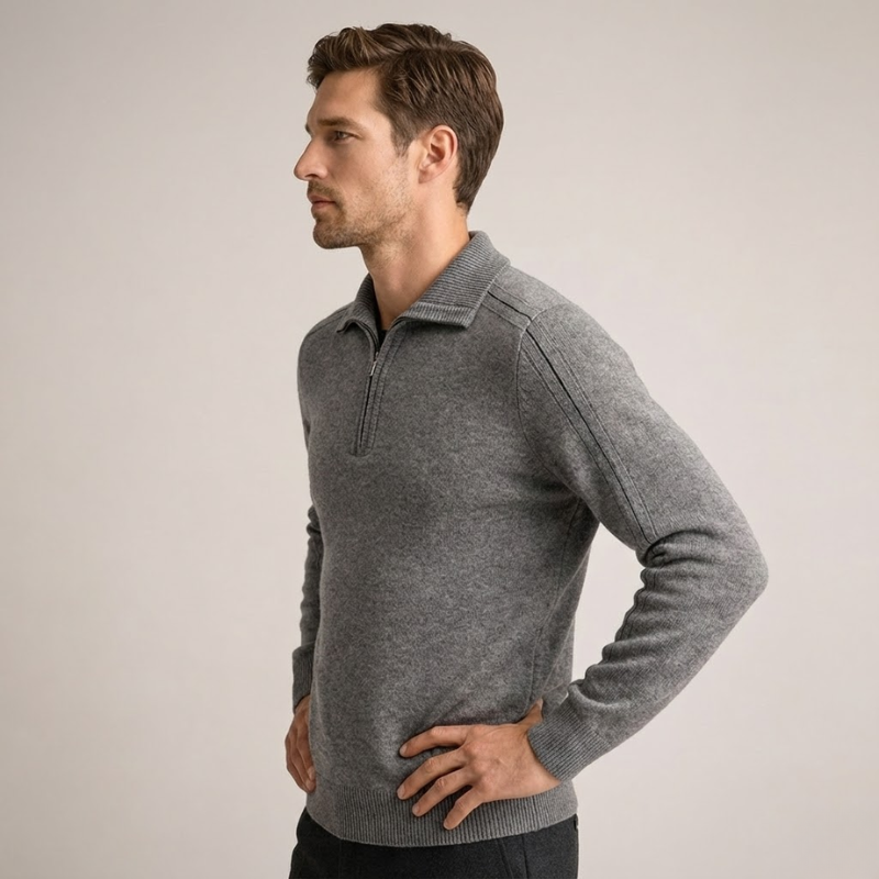 Jack Vanderbilt Polo Sweater