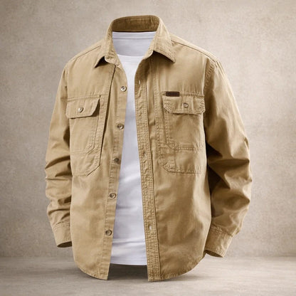 Angus Double-Pocket Utility Overshirt