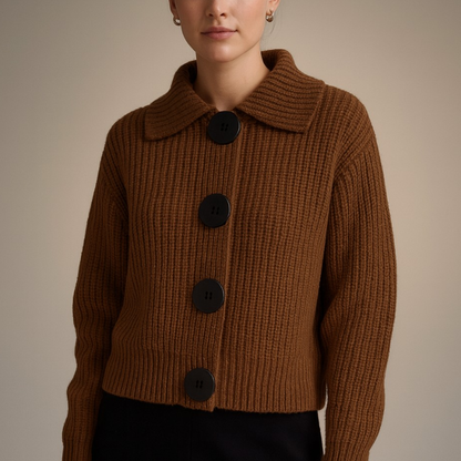 Coraline Button Up Knit Cardigan