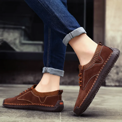 Jonathan Suede Flats