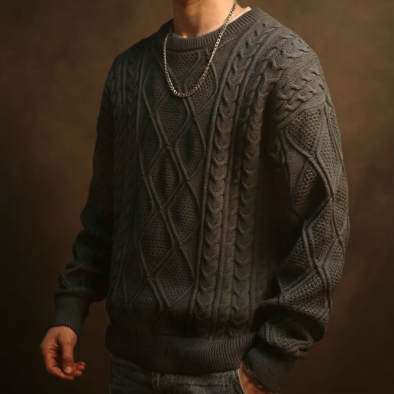 Jasper Twist Knit Sweater