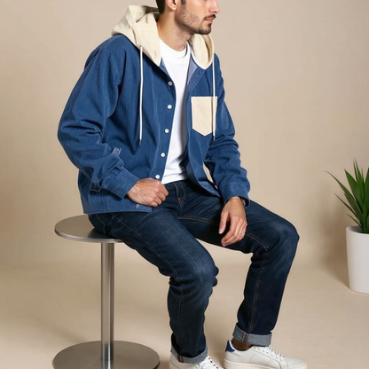 Tommy Corduroy Hooded Jacket
