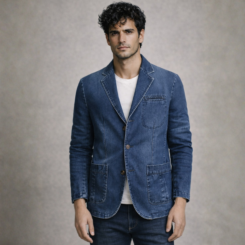 Mateo Denim Blazer