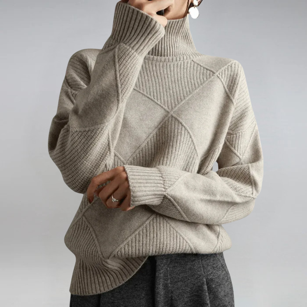 Elowen Luxe Turtleneck Sweater